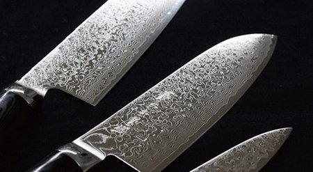 Ножи из дамасской стали: преимущества такого решения